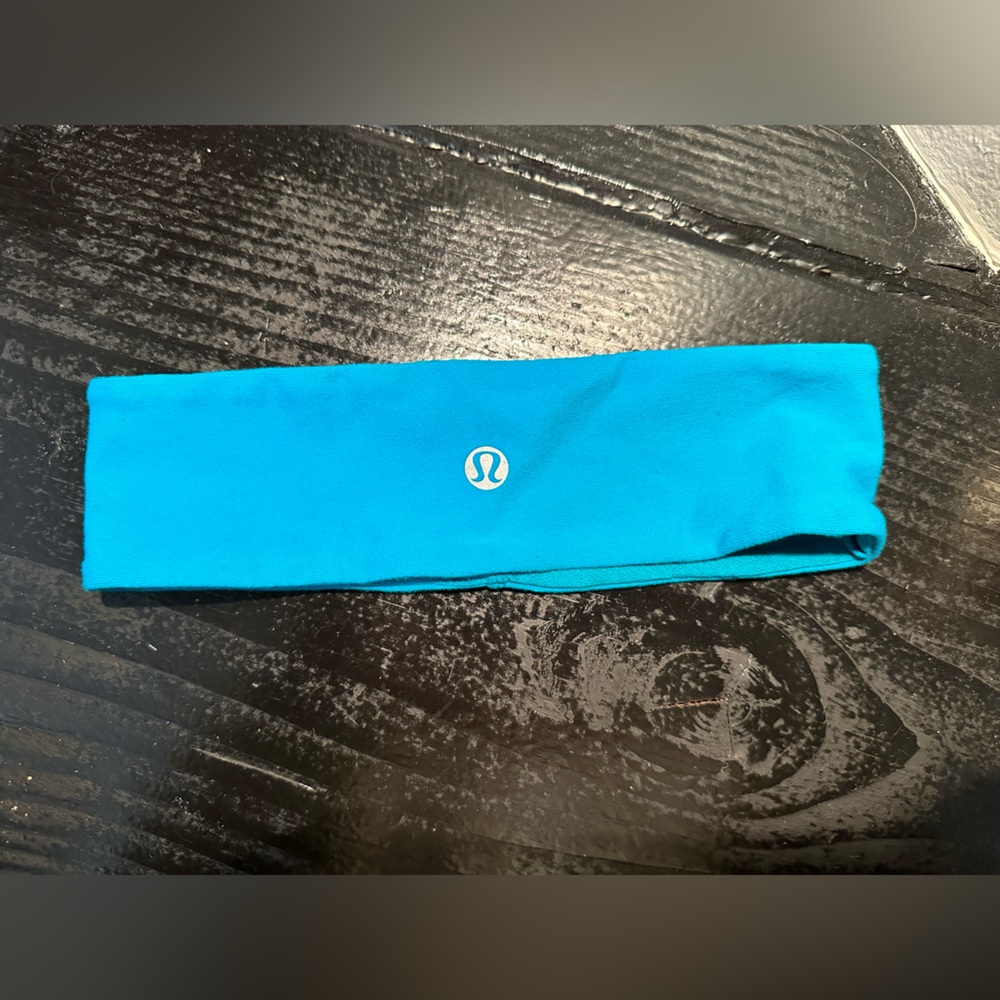 Blue Lululemon headband
